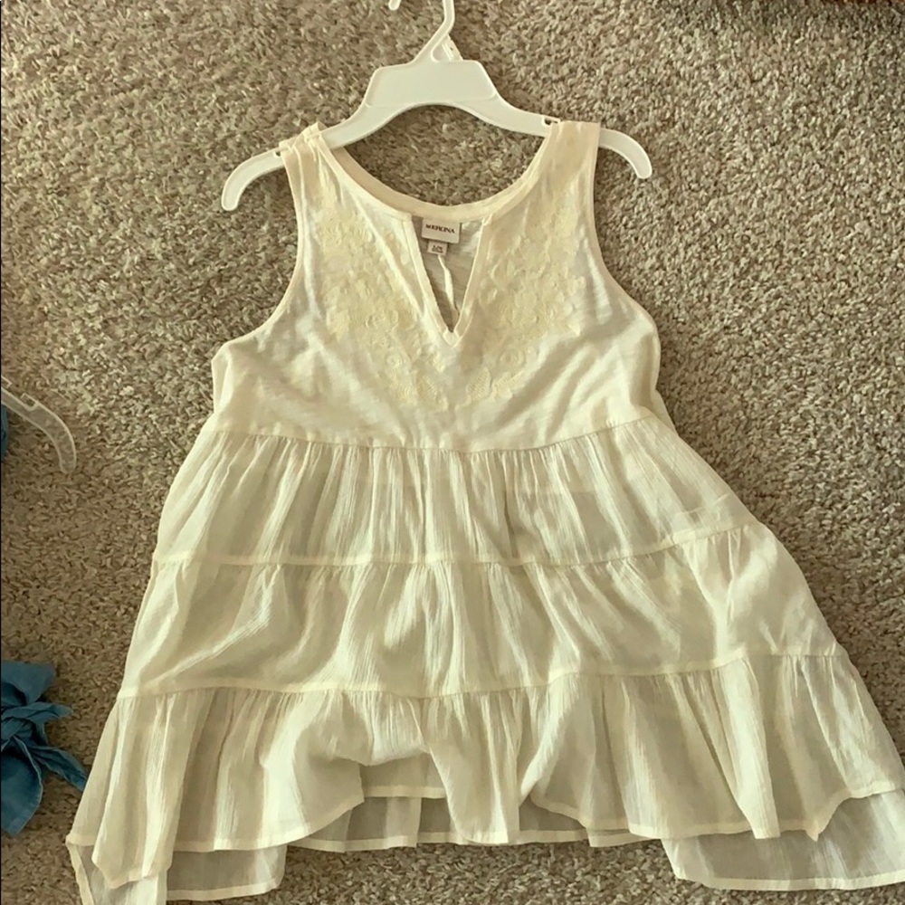 Cream tank top!